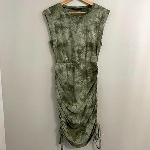 Green Tie Dye Dress